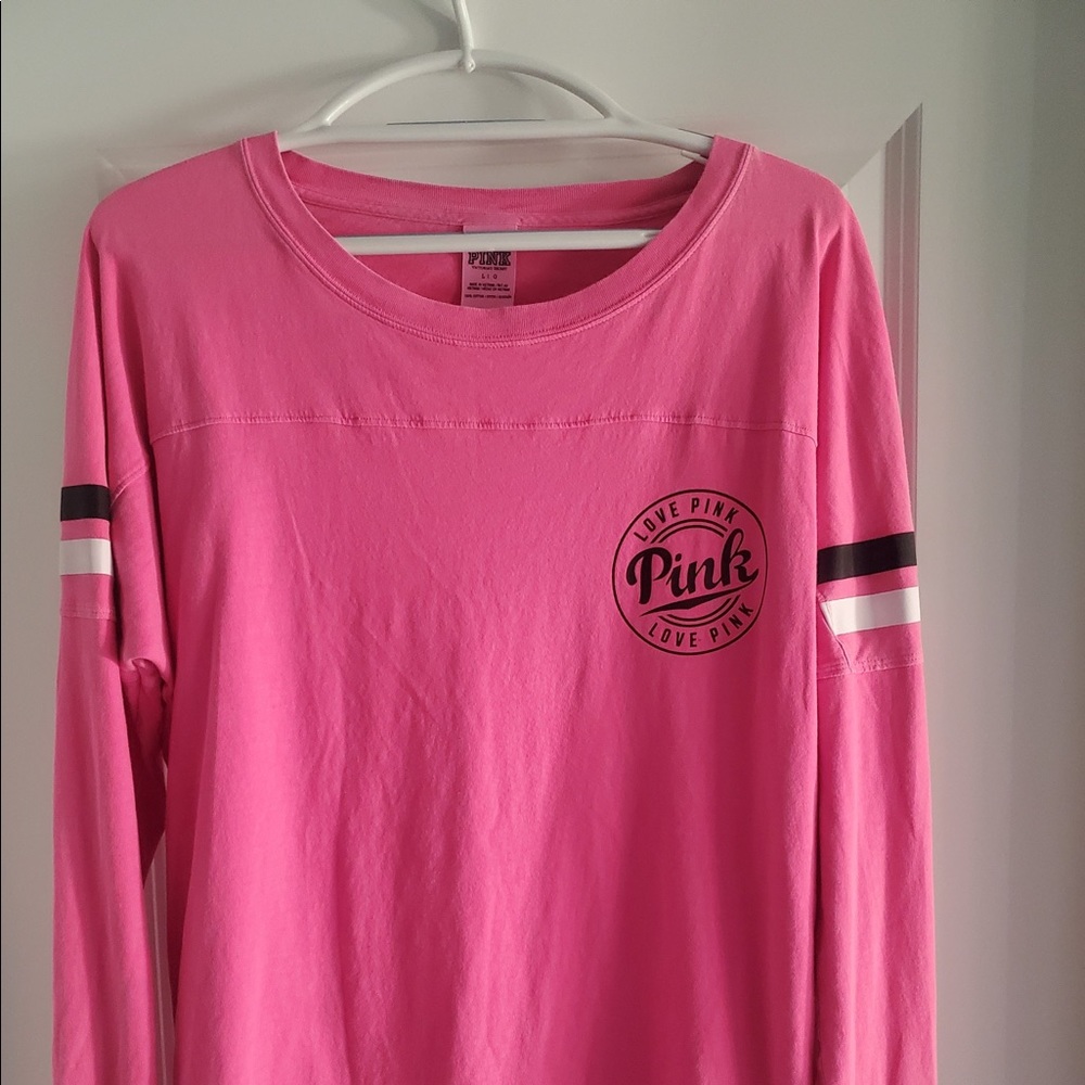 Hot pink PINK shirt